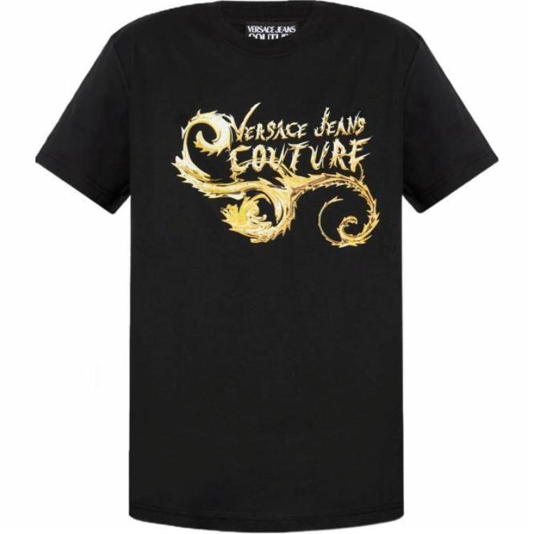Мужская футболка Versace Jeans Couture (черная)