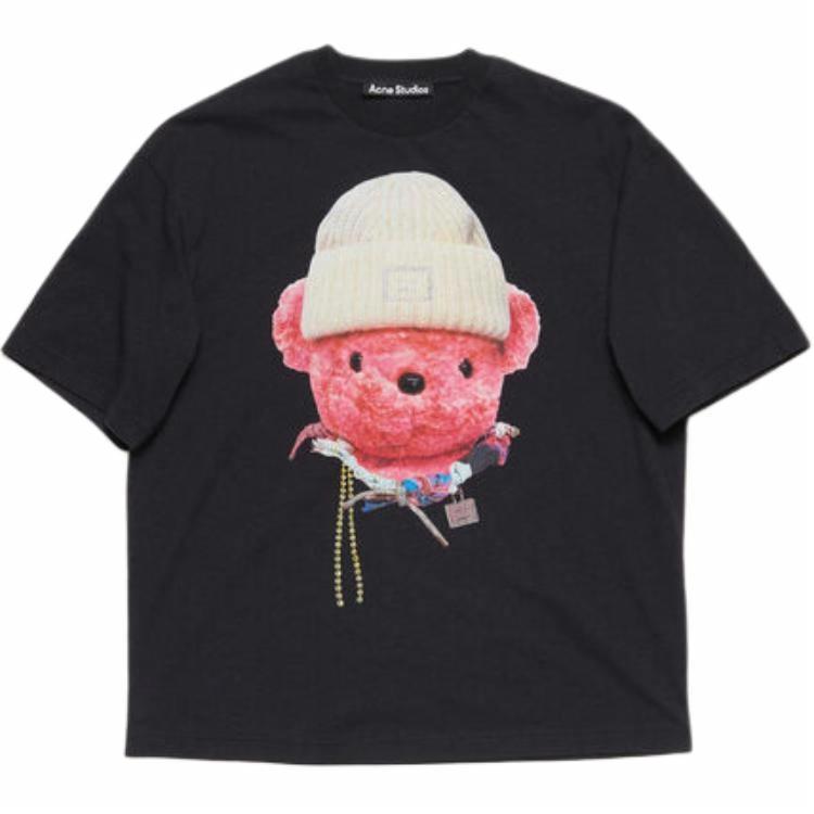 Футболка Acne Studios Face (черная)