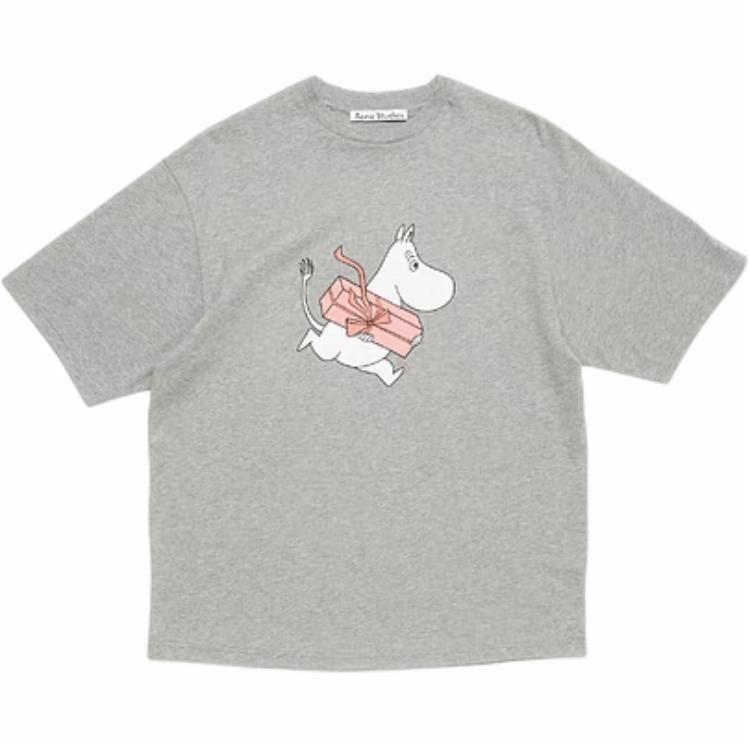 Футболка Acne Studios Moomin (белая)