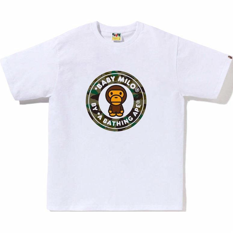 Мужская футболка A BATHING APE A BATHING APE 1ST CAMO T (зеленый камуфляж) — фото 10
