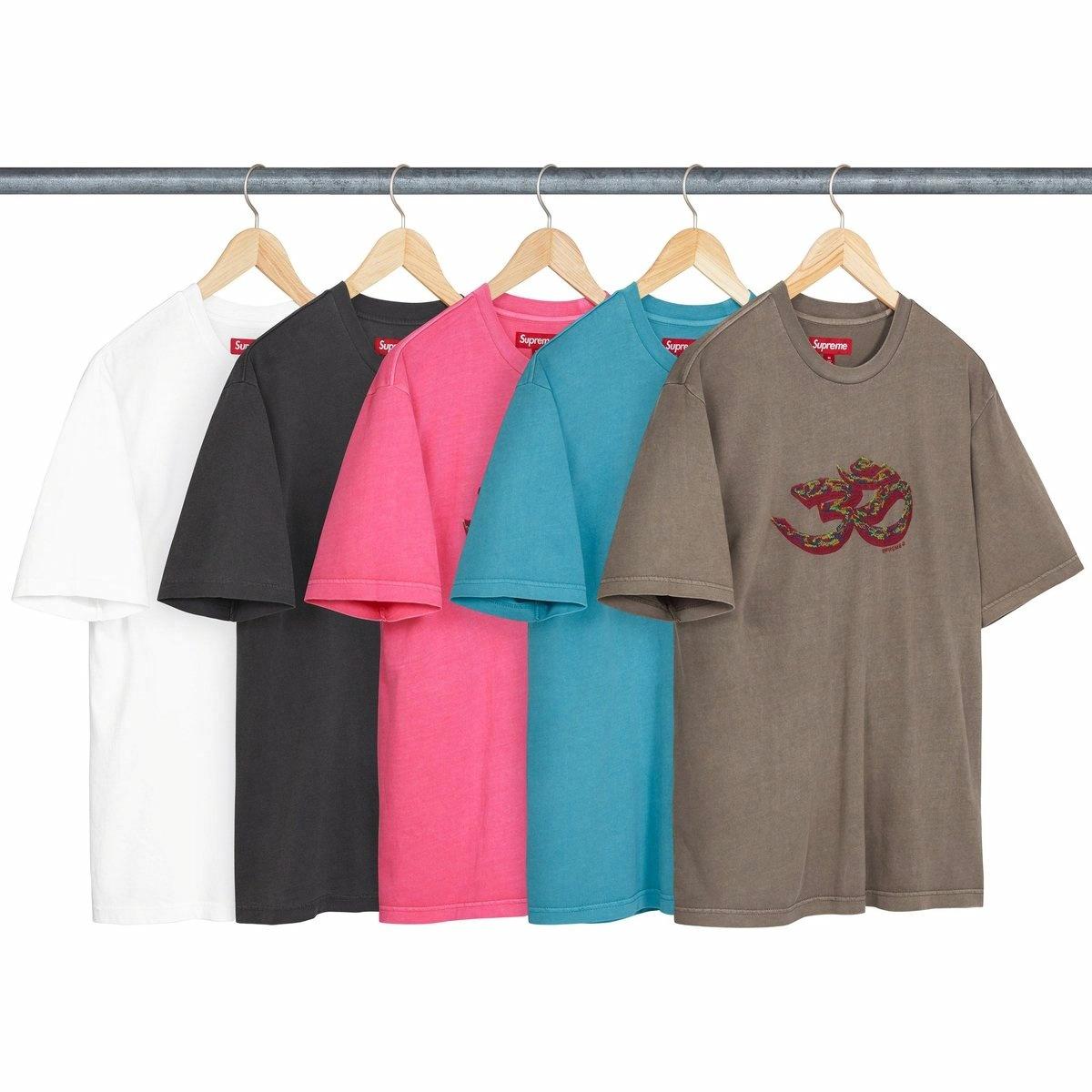 Футболка Supreme FW24 Embroidered Tee (черная)