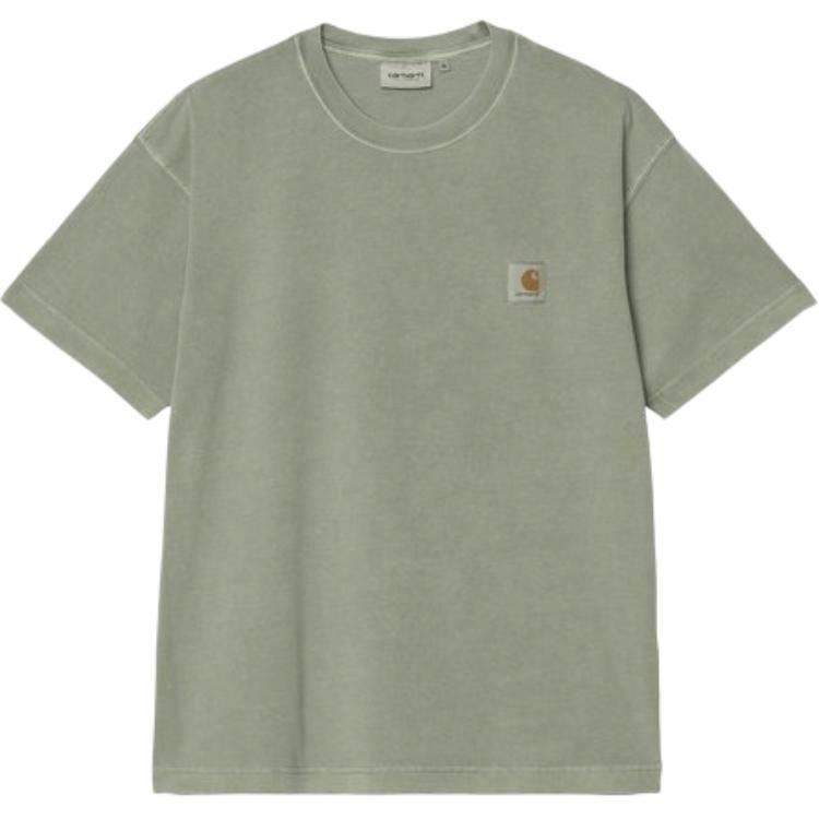 Мужская футболка Carhartt WIP Logo (зеленая)