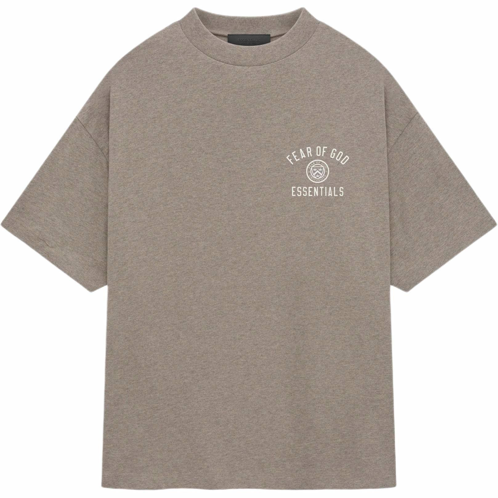 Мужская футболка Fear of God Essentials FW24 Holiday (серая)