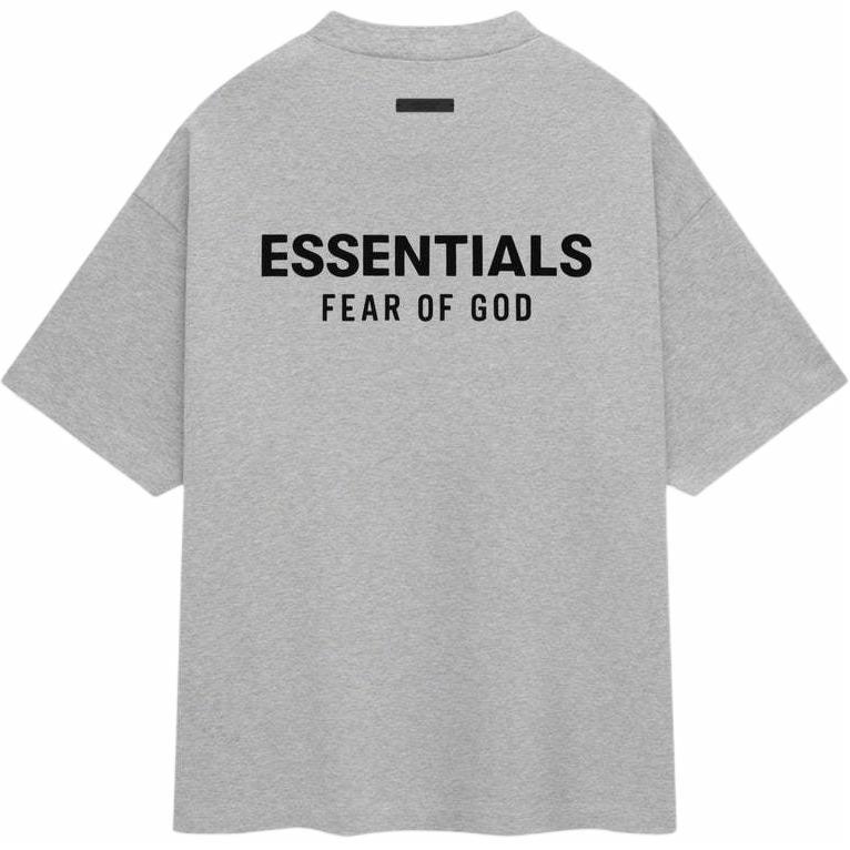 Мужская футболка Fear of God Essentials FW24 Holiday Core (серый туман)