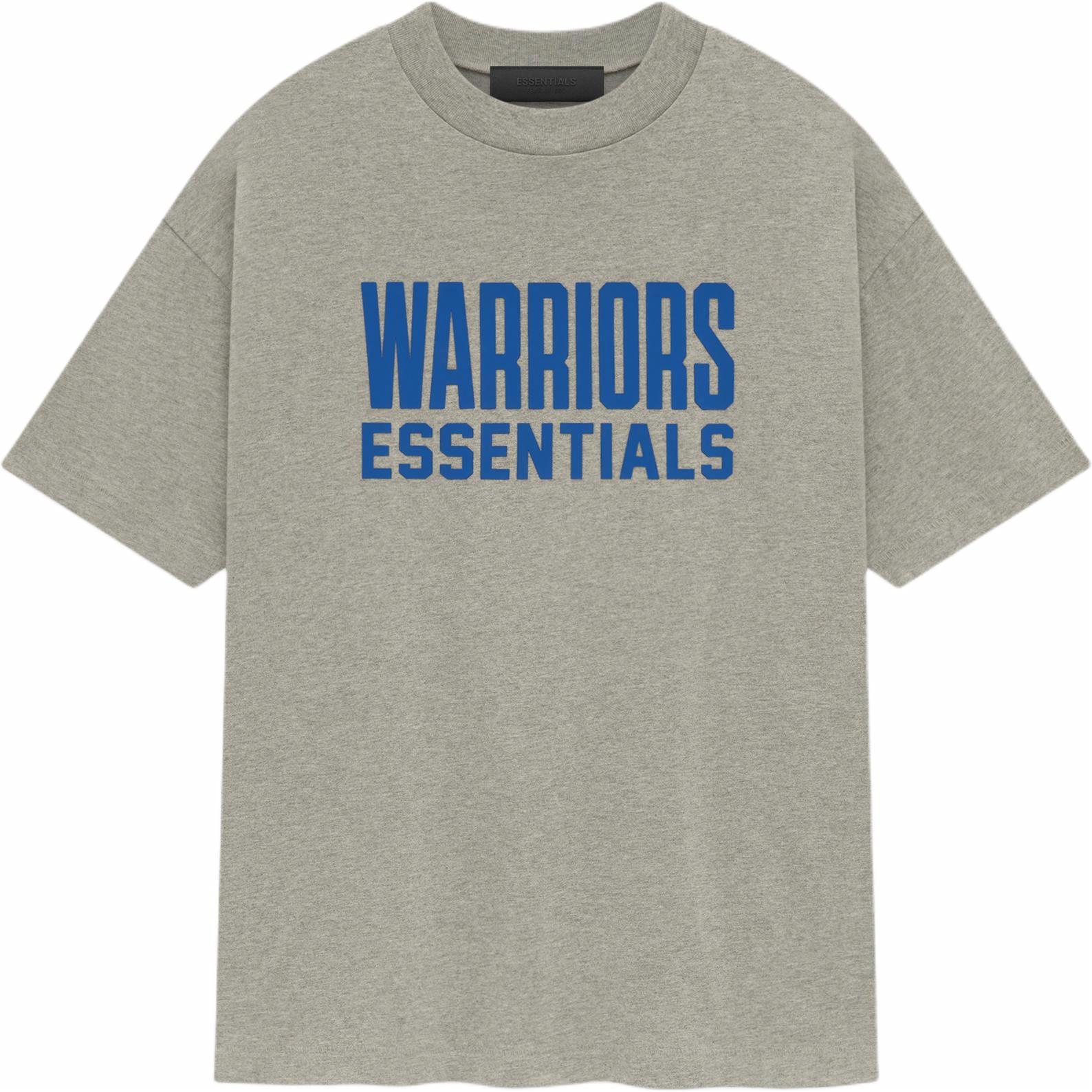 Футболка Fear of God Essentials x NBA (серая)