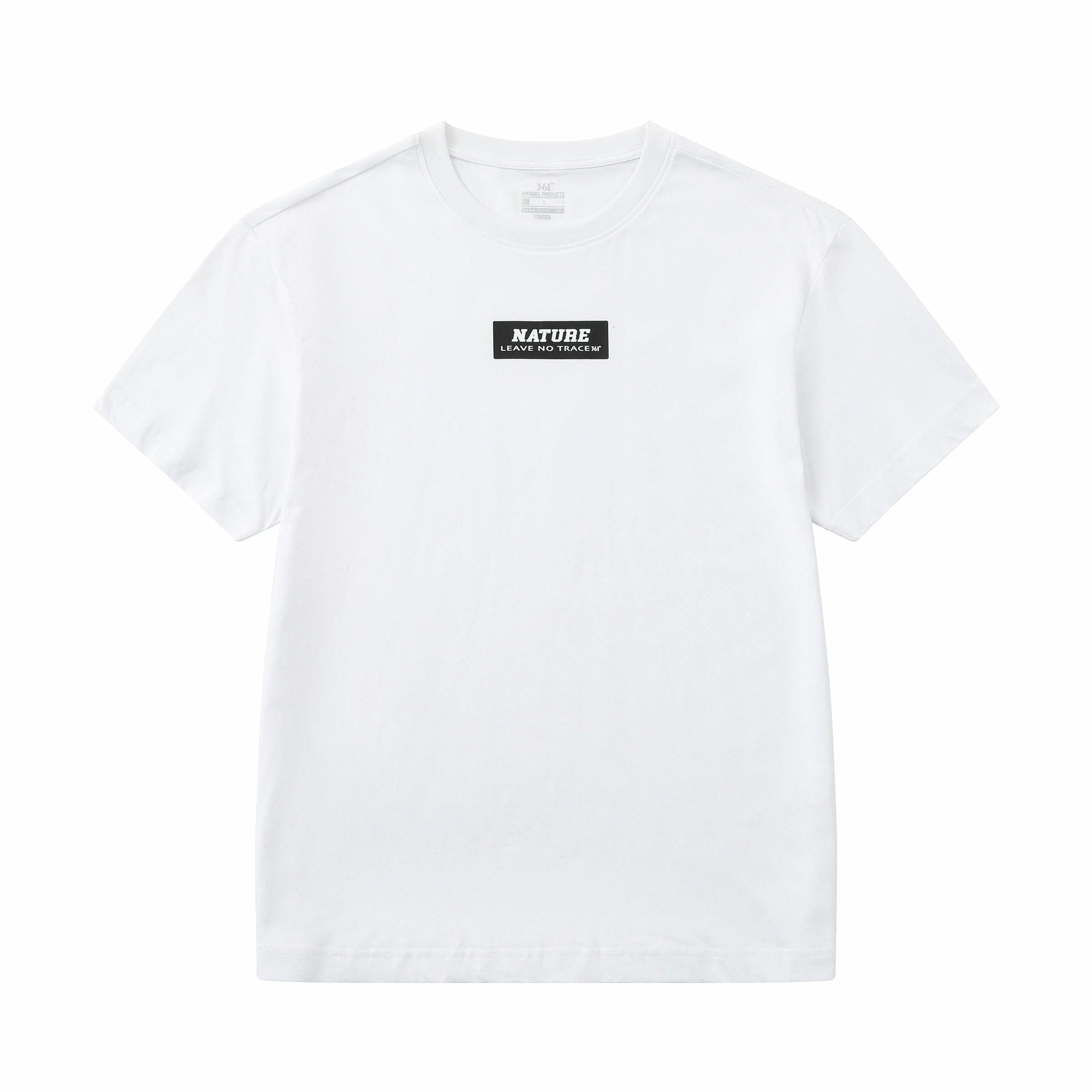 Мужская футболка 361° Logo Tee (белая)