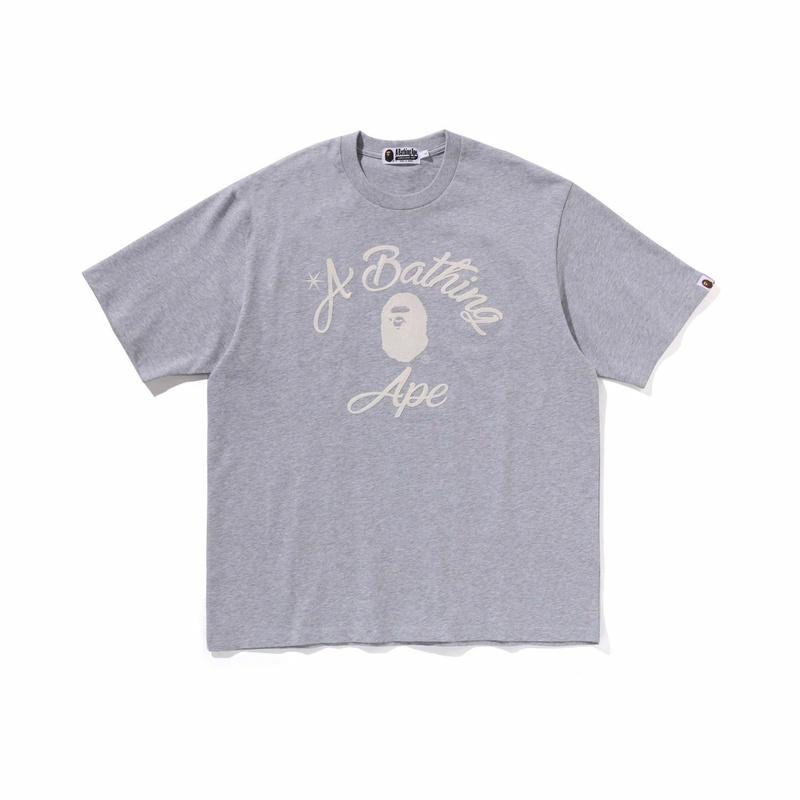 Мужская футболка A BATHING APE A BATHING APE SS25 T (черный)