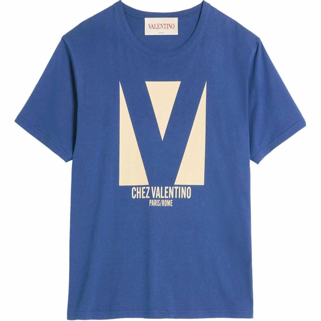 Мужская футболка Valentino (синяя)