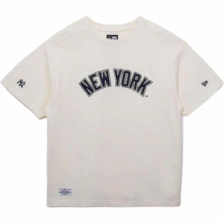 Футболка New New Era × MLB T (айвори-белый)