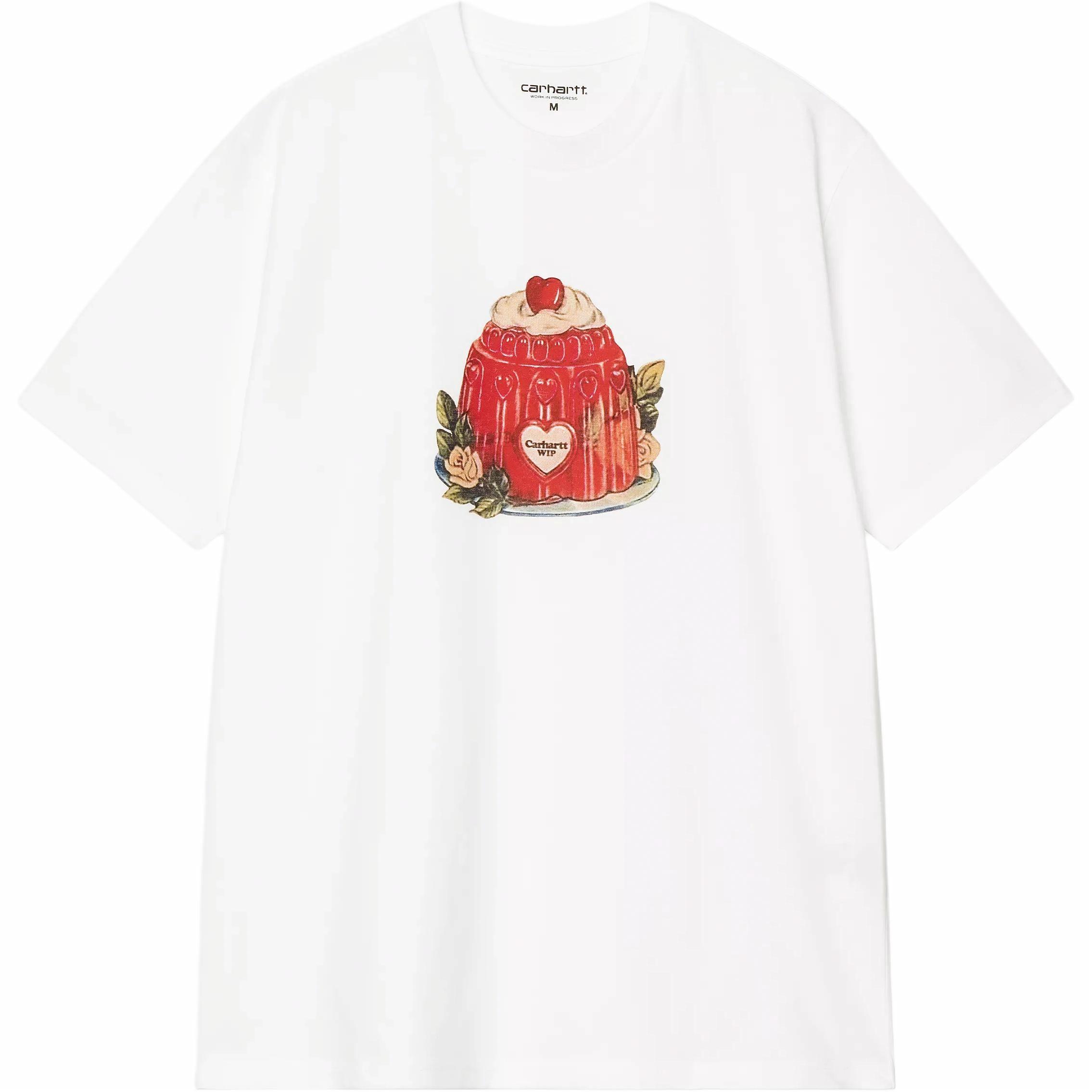 Футболка Carhartt WIP FW24 S/S Pudding T-Shirt (белая)