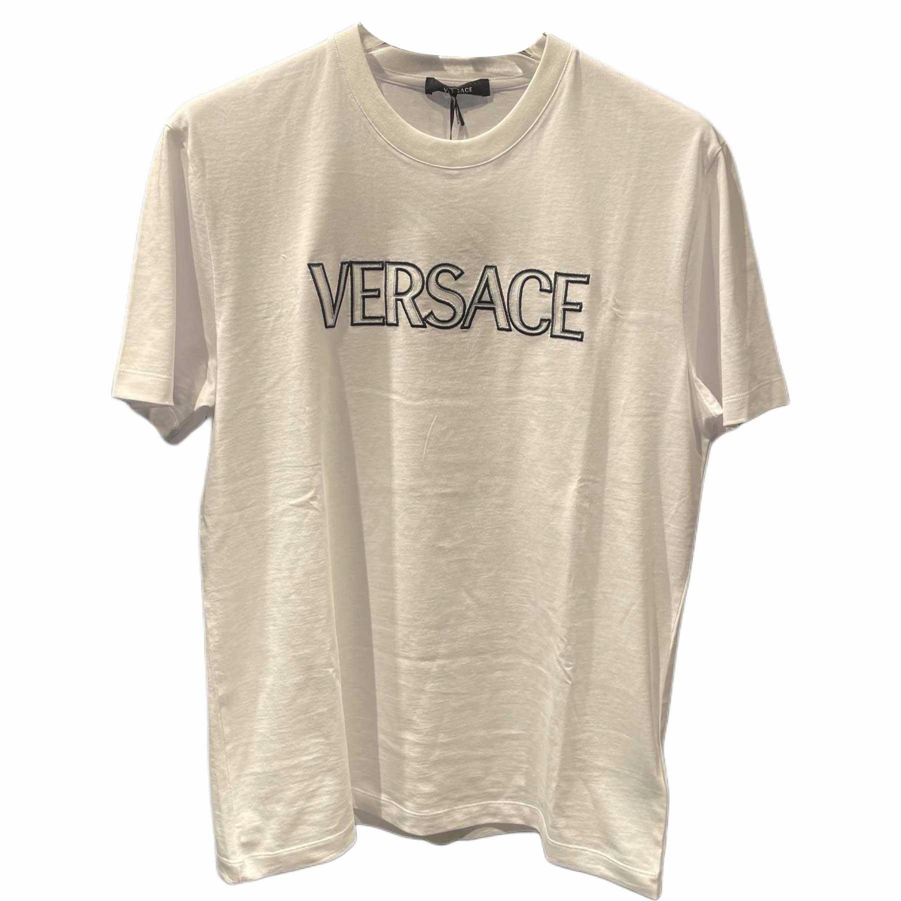 Мужская футболка Versace (белый)