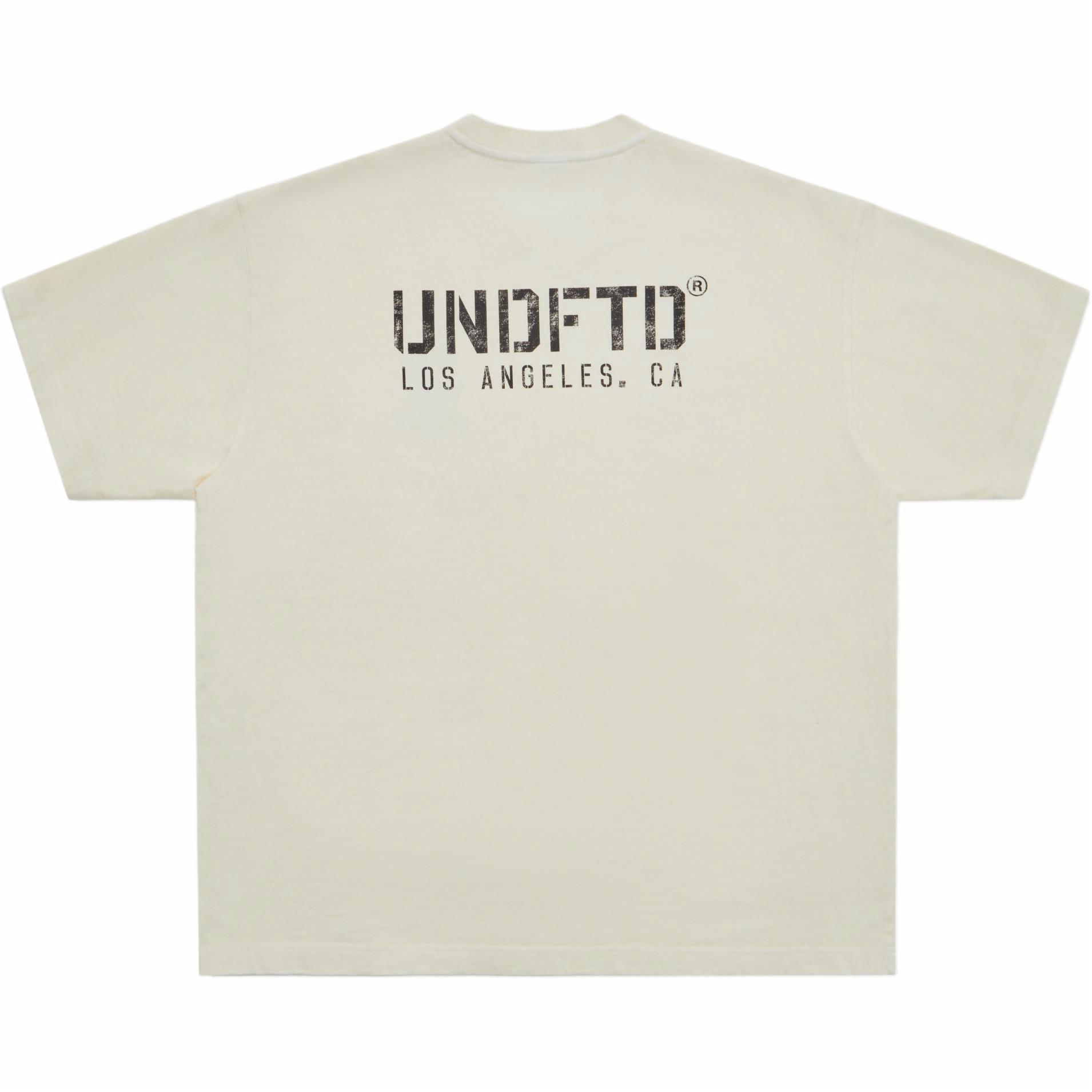 Футболка UNDEFEATED Пять полос (серая)