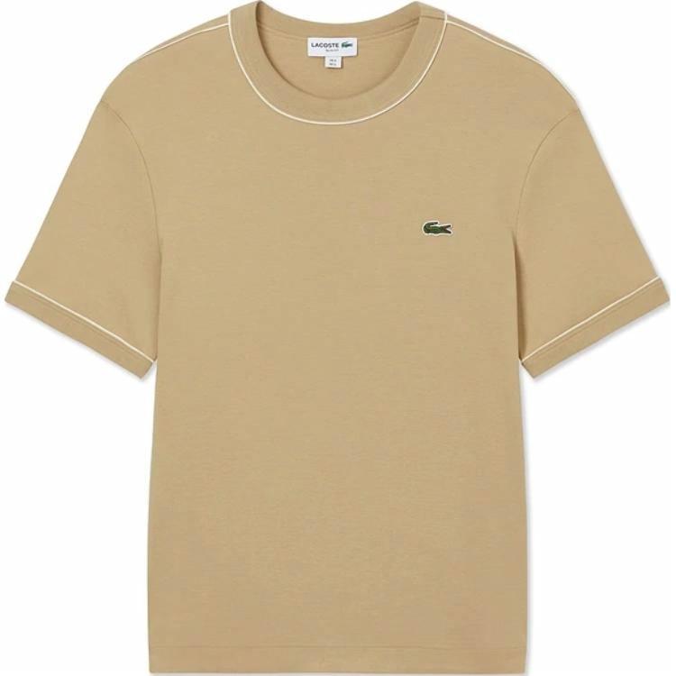 Мужская футболка LACOSTE (кофейная)