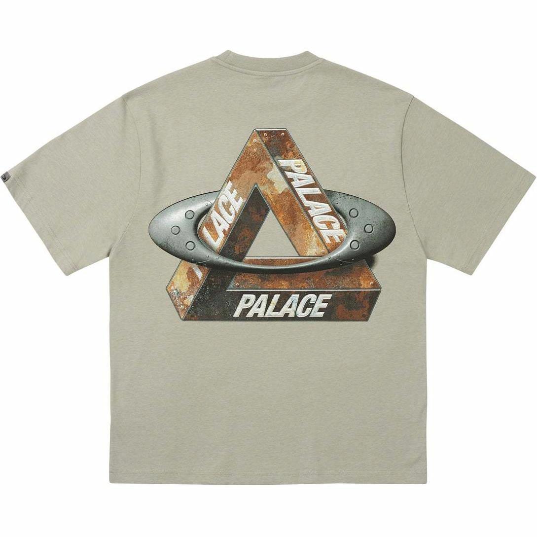 Футболка Palace PALACE x Oakley/ FW24 logoT (коричневая)
