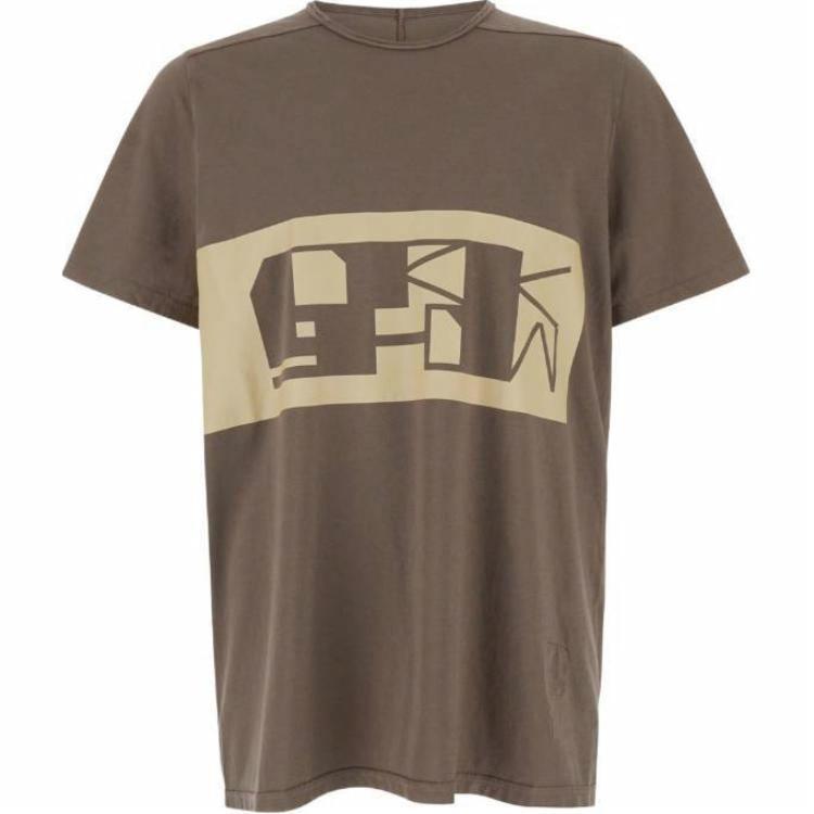 Мужская футболка Rick Rick Owens DRKSHDW T (коричневая)