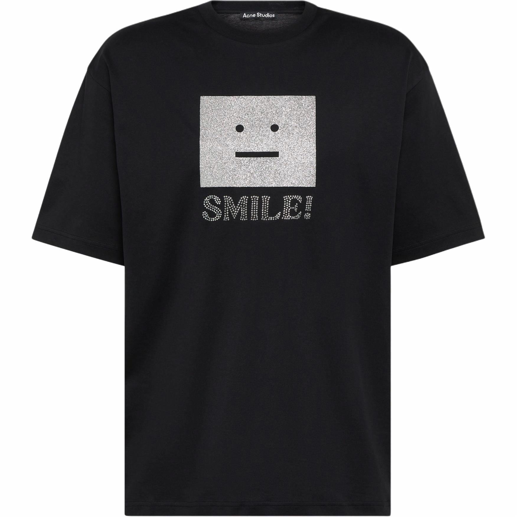Мужская футболка Acne Studios (черная)