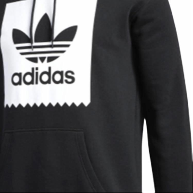 Мужское худи adidas originals (черное) — фото 5