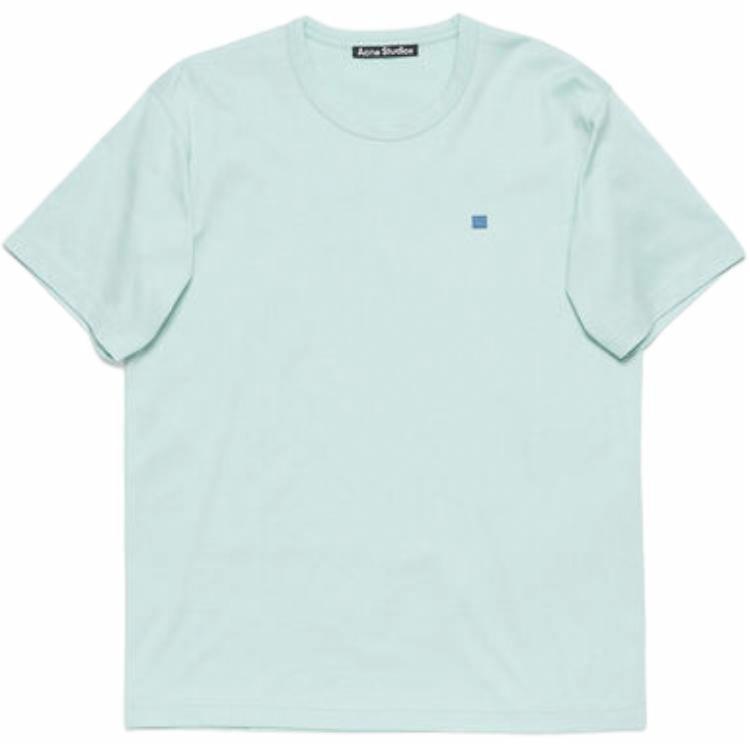 Футболка Acne Studios Face (- серо-синяя)