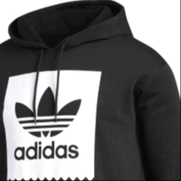 Мужское худи adidas originals (черное) — фото 7