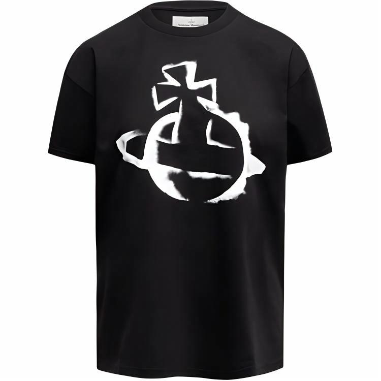 Мужская футболка Vivienne Westwood FW24 (черная)