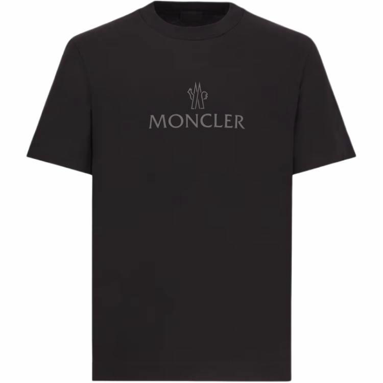 Мужская футболка Moncler Moncler T (черная)