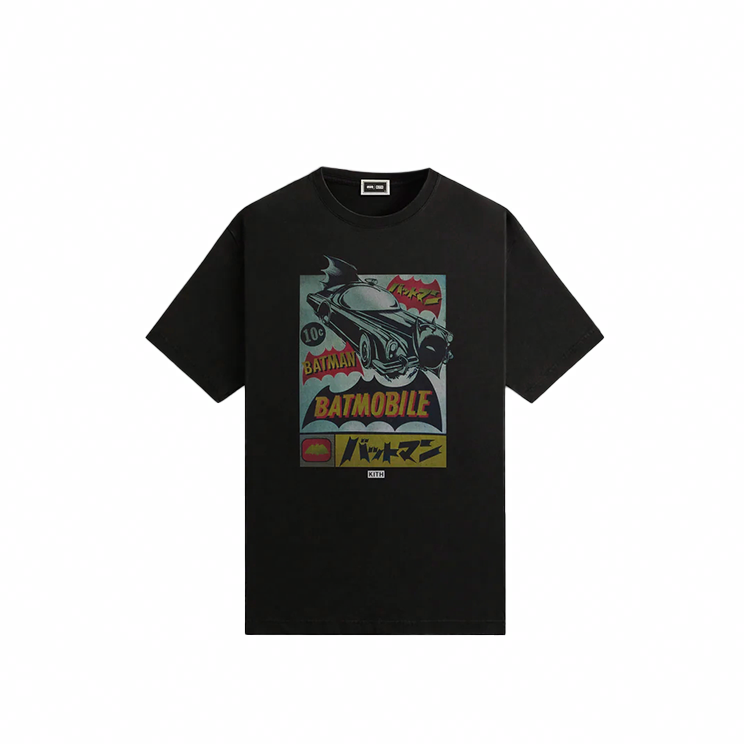 Мужская футболка KITH × BATMAN (черная)