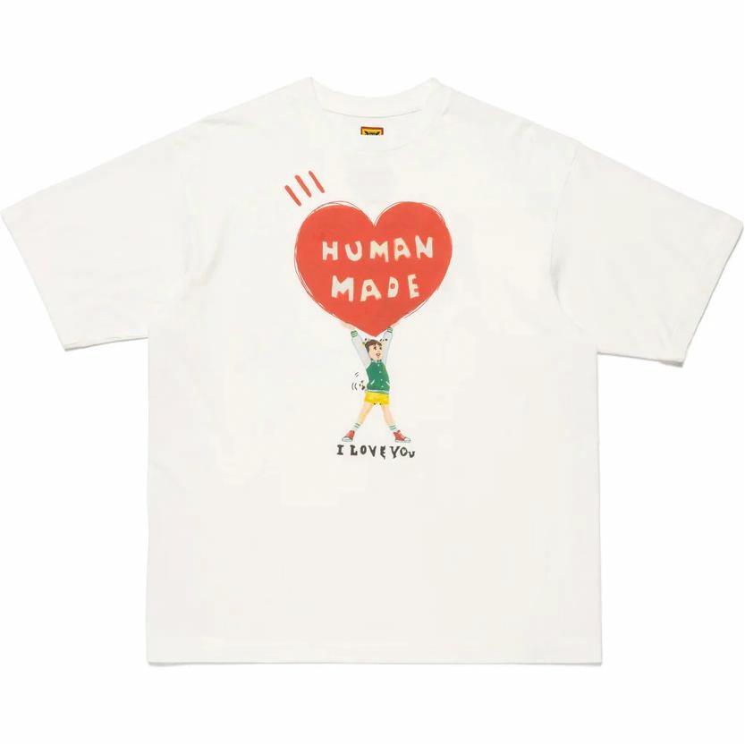 Футболка Human Made x KEIKO SOOTOME (белая)