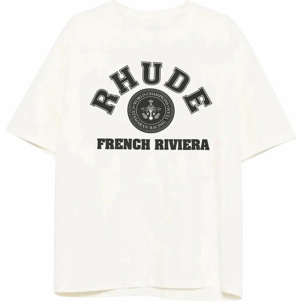 Мужская футболка RHUDE (белая)