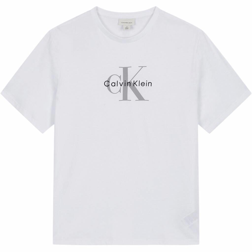 Мужская футболка CALVIN T (белая)