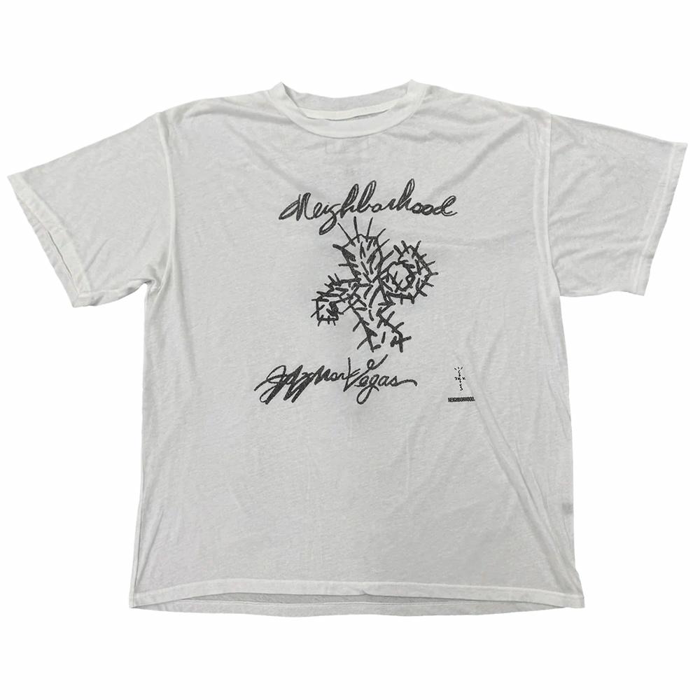Футболка Travis Scott x NEIGHBORHOOD FW24 (черная)