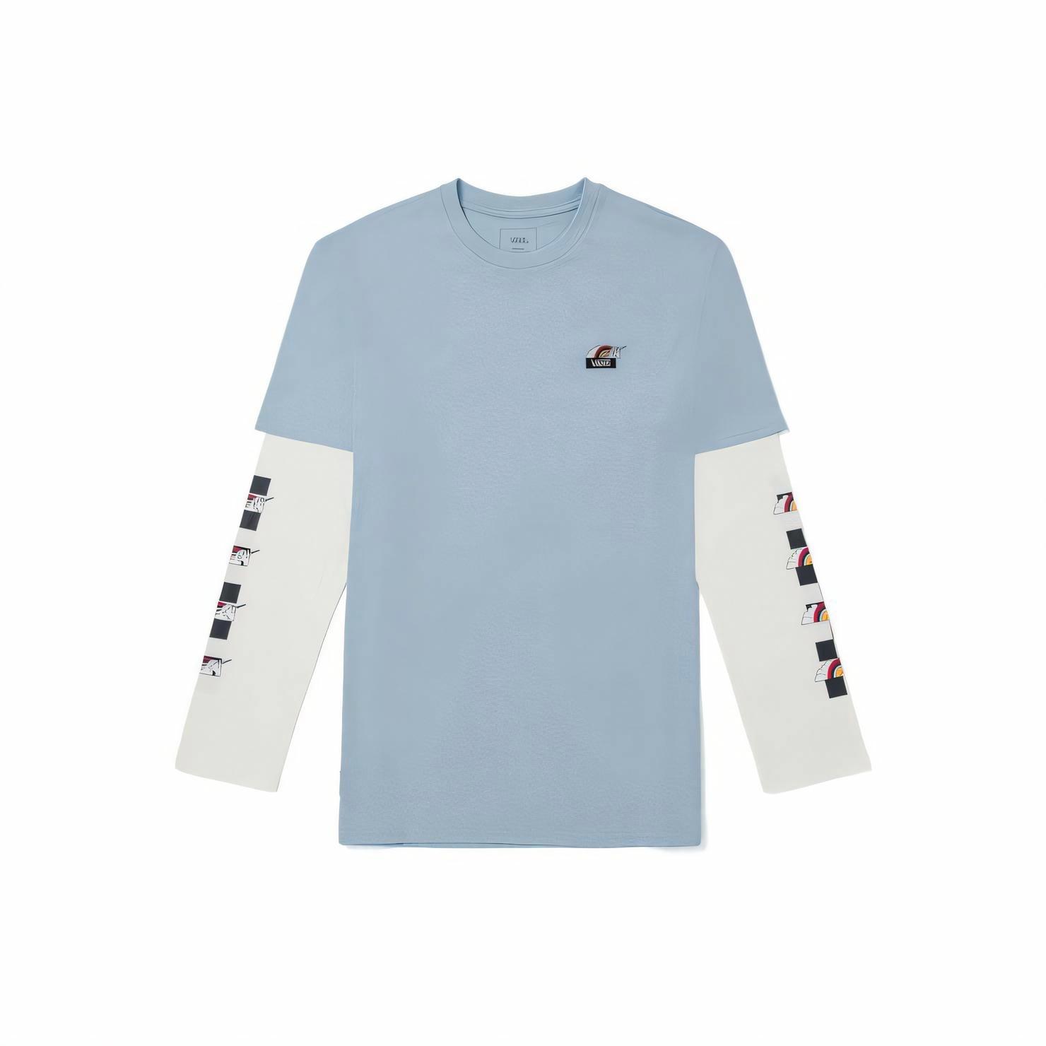 Футболка Vans TEE LS (синяя)