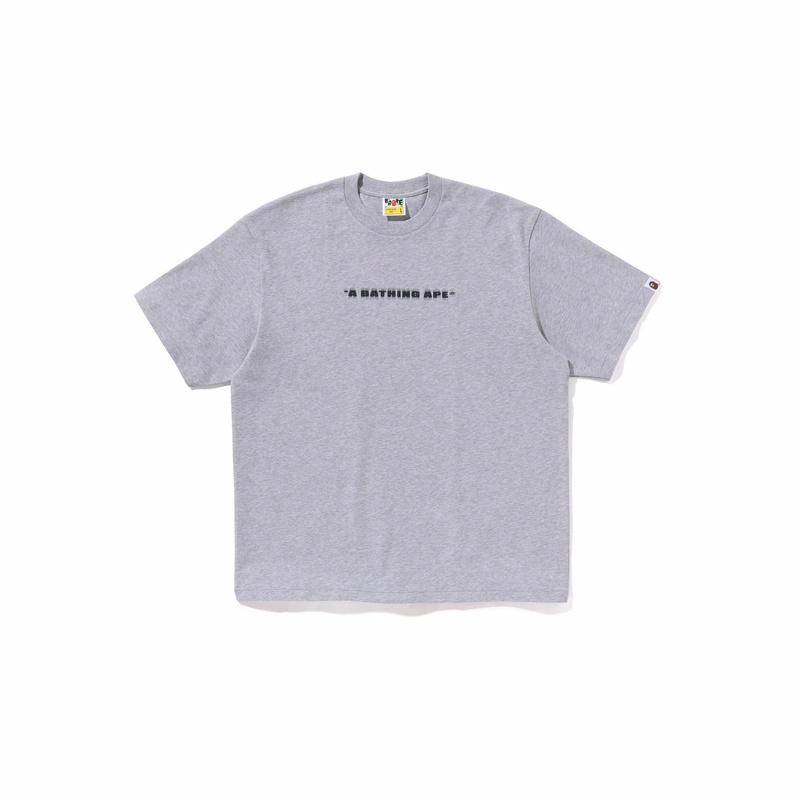 Мужская футболка A BATHING APE FW24 (черная)