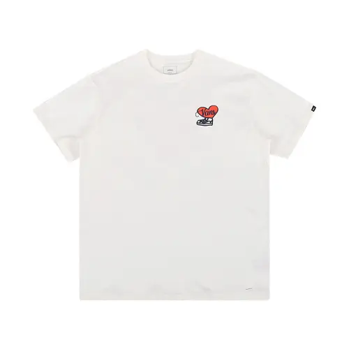 Vans T Shirts Men's White Crew Neck Moderate
