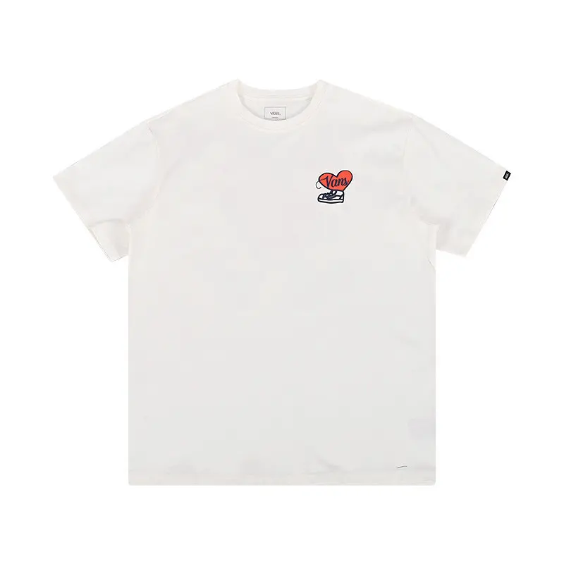 Vans T Shirts Men's White Crew Neck Moderate