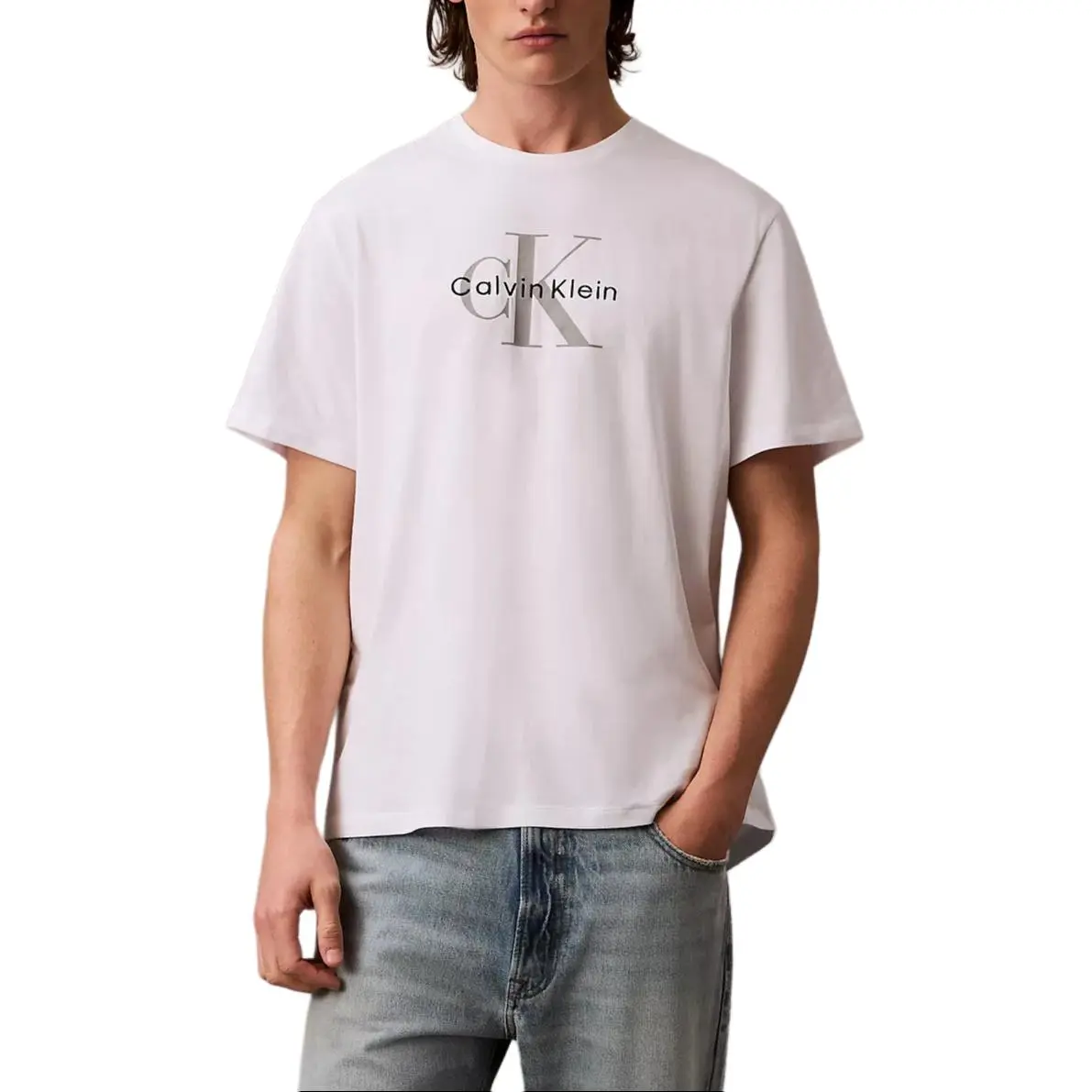 CALVIN KLEIN T Shirt Men's Bright White