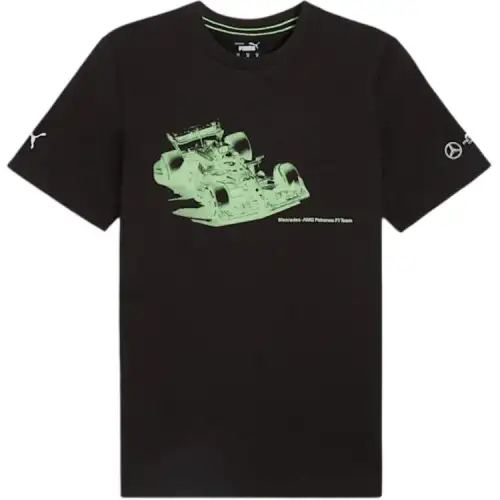 PUMA Mercedes AmgMercedes F1 Regular T Shirt Men's Black
