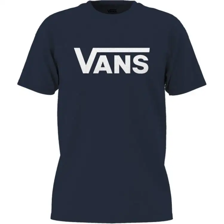 Vans T Shirts Men's Blue Crew Neck