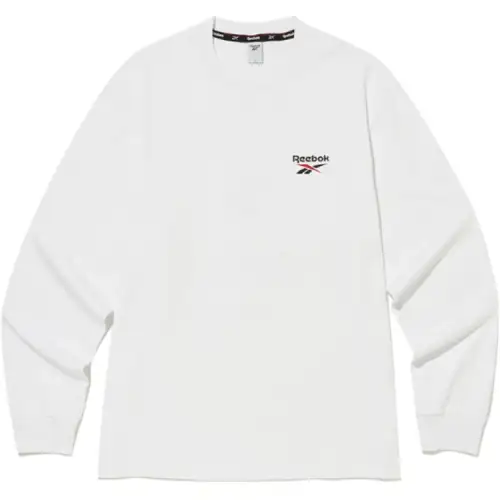 Reebok T Shirts Unisex White Crew Neck
