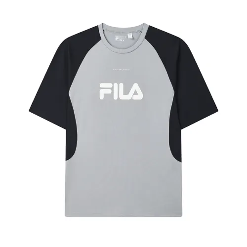 FILA T Shirt Men's Marble Asphalt Gray Green