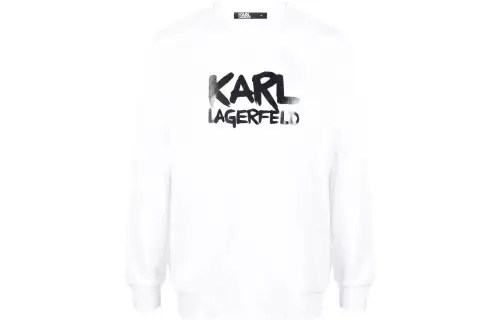 Karl Lagerfeld / Karl Lagerfeld Jeans logo-stamp long-sleeve sweatshirt