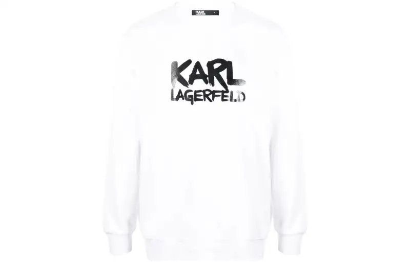 Karl Lagerfeld / Karl Lagerfeld Jeans logo-stamp long-sleeve sweatshirt