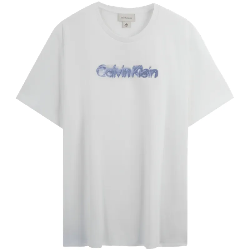 CALVIN KLEIN T Shirt Men's Moon White