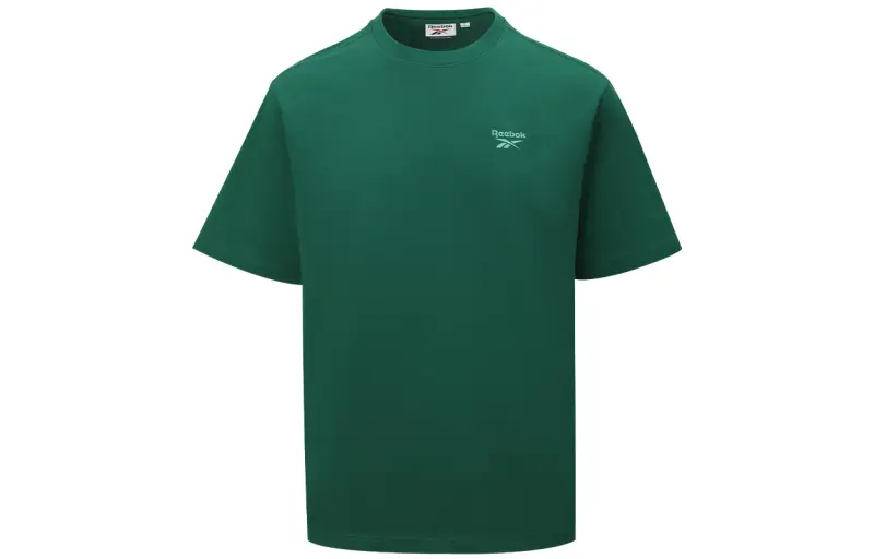 Reebok T Shirt Unisex Dark Green