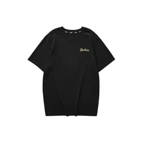 Skechers T Shirt Unisex Carbon Black