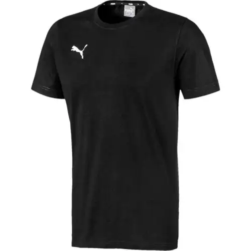 PUMA T Shirts Men's Black Crew Neck