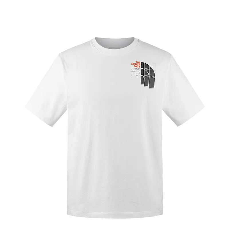 THE NORTH FACE Urban Exploration T Shirt Unisex Snow Peak White