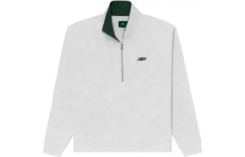 New Balance New Balance X Aimé Leon Dore Sweatshirts Men's Gray Stand Collar Moderate Other