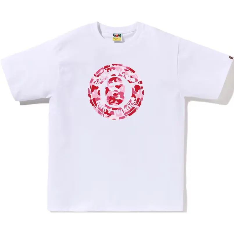 A Bathing Ape camo logo T-shirt