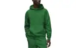 Jordan Wordmark Sweatshirts Men's Green Hooded Moderate Regular