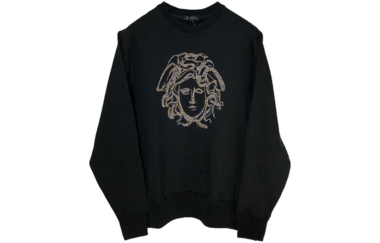 Мужское худи Versace (черное)